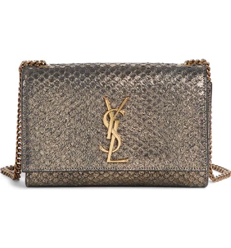 kate monogram ysl small python effect crossbody bag|Saint Laurent Kate New Small YSL Monogram Python Crossbody .